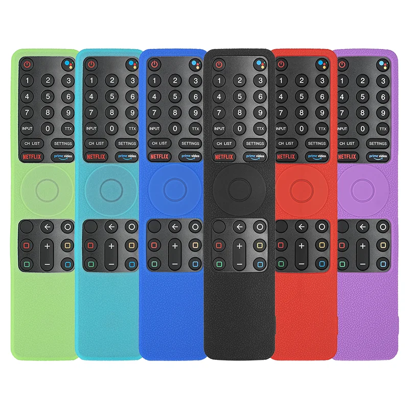 

Silicone Remote Control Case Compatible With XMRM-010 Smart TV Remote Shockproof Protective Shell Cover With a Lanyard
