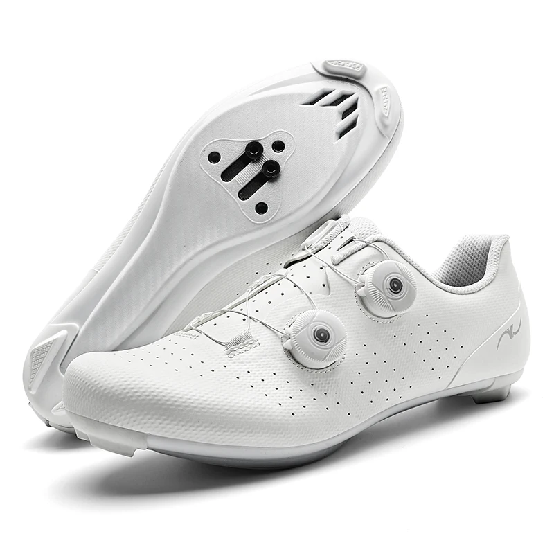 

Competition Cycling Sports Shoes Road Bicycle Shoes Unisex Breathable Sports Cycling Shoes Self-locking Racing Bicycle Shoes
