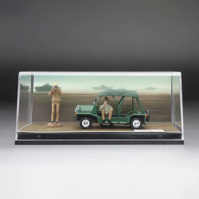 Vitesse مقياس 1:43 نموذج سيارة صغير من خليط معدني Moke مجموعة ثابتة مزينة ألعاب هدايا العيد #1