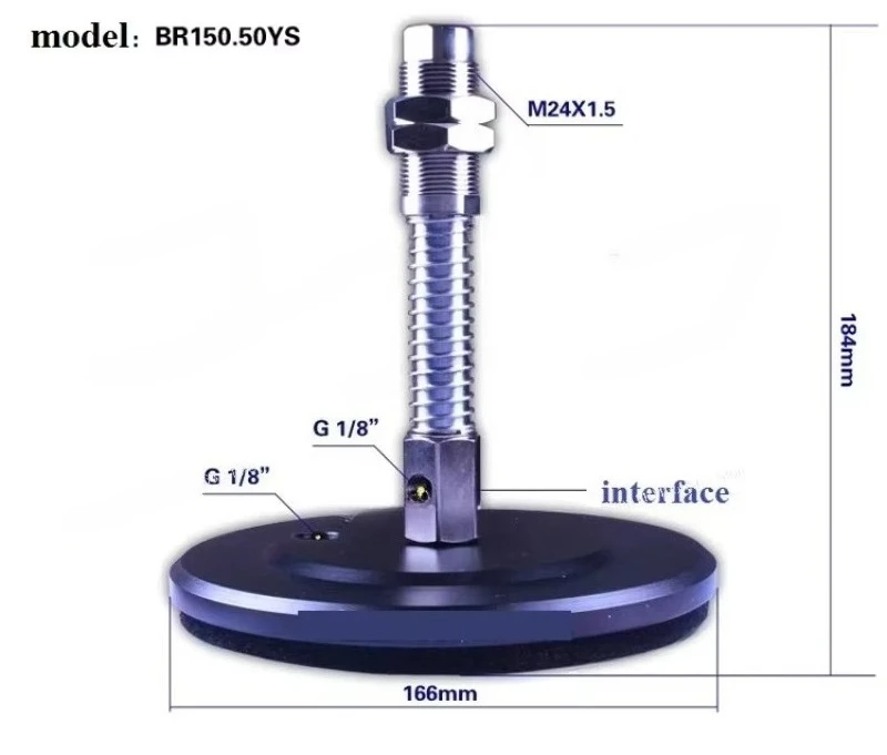 Vacuum Sponge Sucker, Automatic Suction Lifter for Brick, Stone, Veneer, Wood and Carton Handling