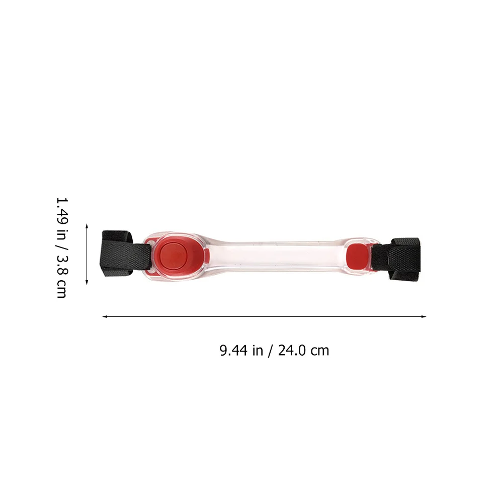 1Pcs Night Glow Signal Light Multifunctional LED Pet Strap Band Warning Safety Light for Dogs Random Color