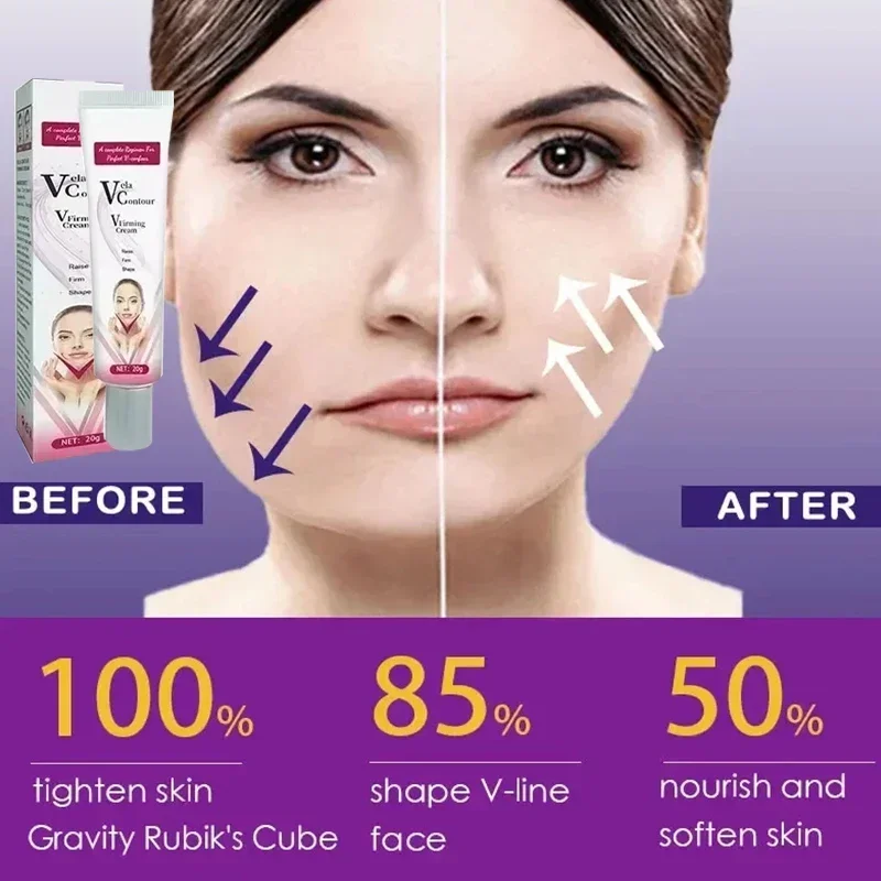 V-Lijn Gezicht Lifting crème Anti Aging Onzichtbare Vervagen Fijne Lijntjes Anti Rimpel crème voor Gezicht Verstevigende Dunne V Gezicht Shaper