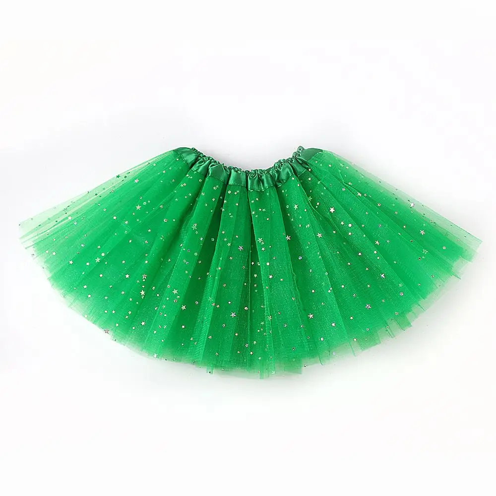 Gifts Ballet Dance Party Dress Petticoat Fancy Dress 3 Layers Tutu Dress Sparkling Girls