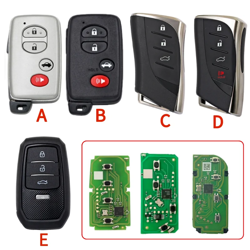 Chinesische version gerät spezielles schlüssel werkzeug xhorse vvdi xm38 smart key fob für lexus toyota xst003/01ch