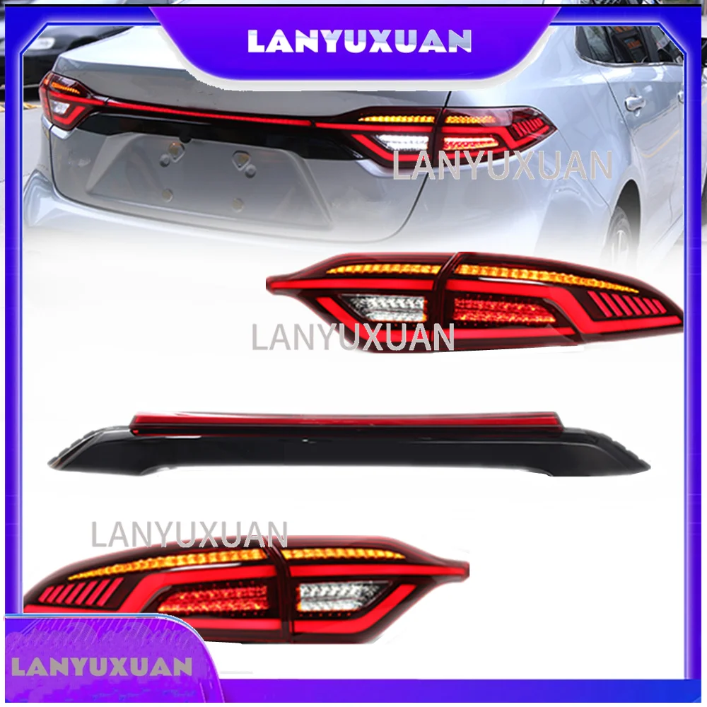 2026 HCmotion Factory Wholesales Full LED US Levin SE LE Sedan Back Rear Lamp 2020 2021 2022 2023 2024 Tail Lights for Toyota Co