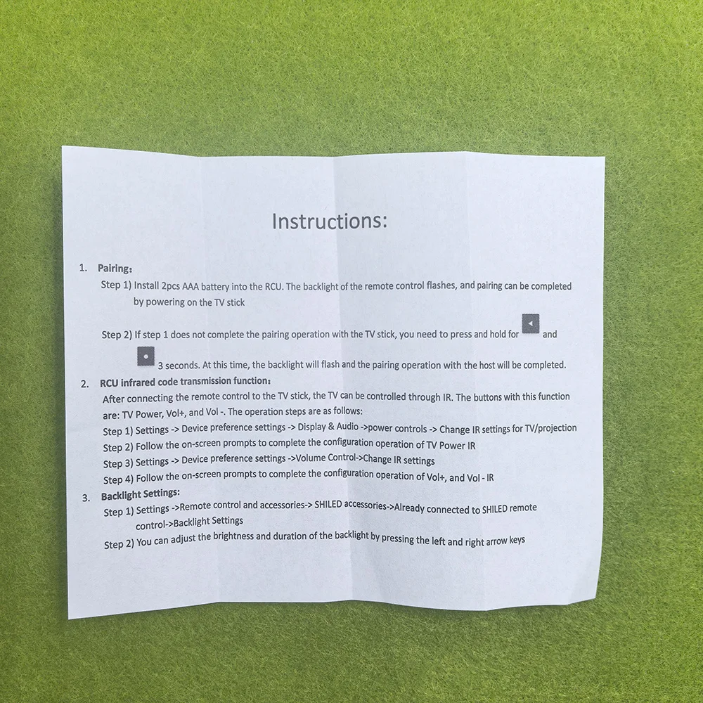 NEU Für NVIDIA P3700 Shield TV Pro 2019 Fernbedienung (Tasten mit Hintergrundbeleuchtung) – Detail 5