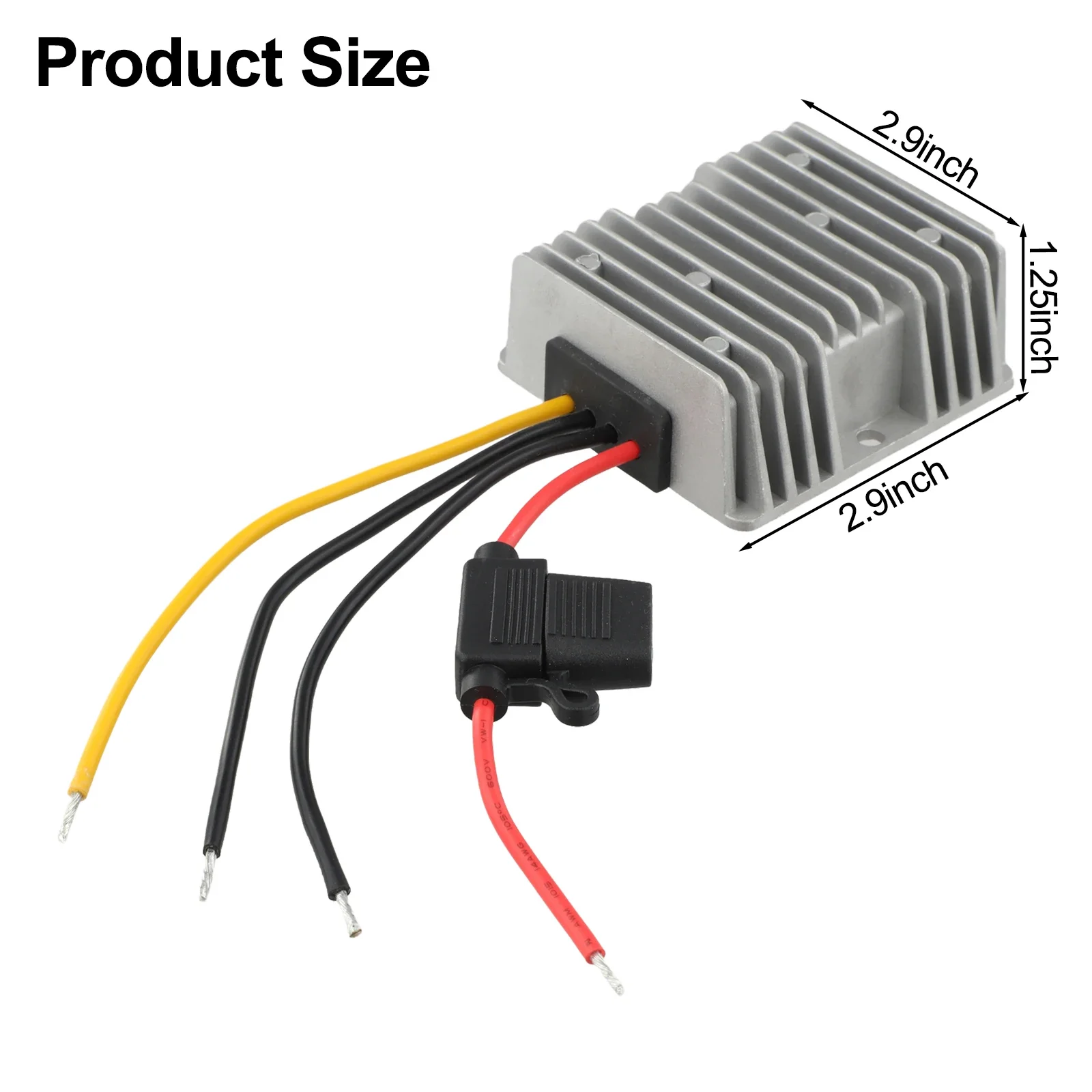 

24v To 12v Dc Converter Overload Protection Golf Cart Converter 24V To 12V Converter Input Voltage 18-36V DC Output Current 20A