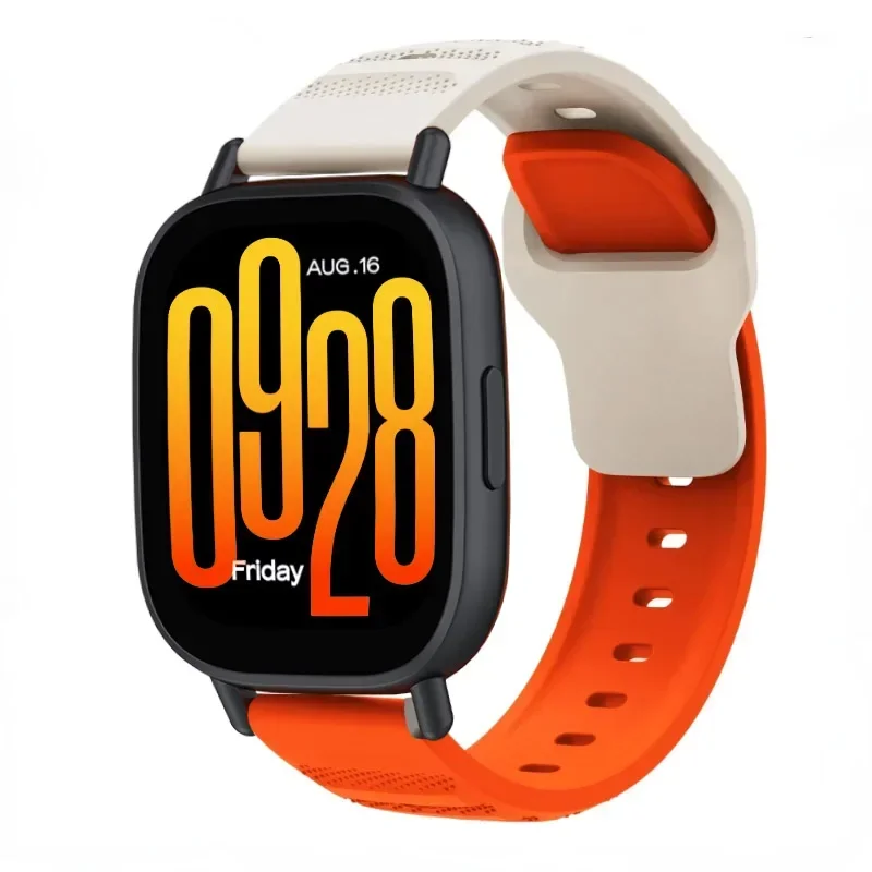 Спортивный силиконовый ремешок для Redmi Watch 5, активный браслет Xiaomi Watch S4 S3 S2, браслет для Redmi Watch 5 Lite, аксессуары, ремешок