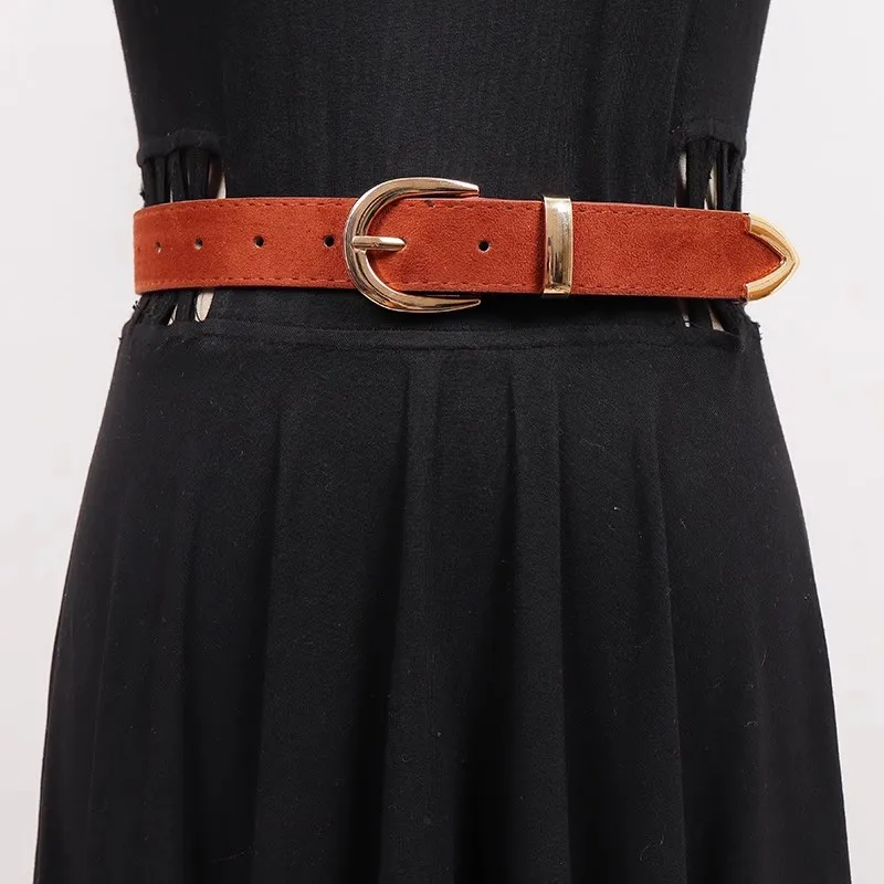 المرأة موضة فو الجلد المدبوغ بولي Leather الجلود فستان Cummerbunds الكورسيهات حزام أحزمة الديكور حزام ضيق R2572