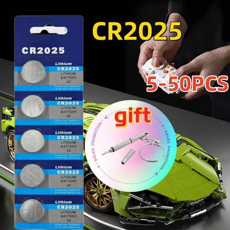 3V CR2032 BR2032 DL2032 ECR2032 Cell Coin Lithium Li-ion Batteries Promotion Watch Computer LED Light 5-50PCS Button Battery