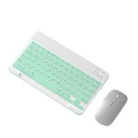 MIni Bluetooth Wireless Keyboard Mouse set 10 inch For Android IOS Xiaomi Huawei Tablet For Tablet PC Spanish Korean Russian Key