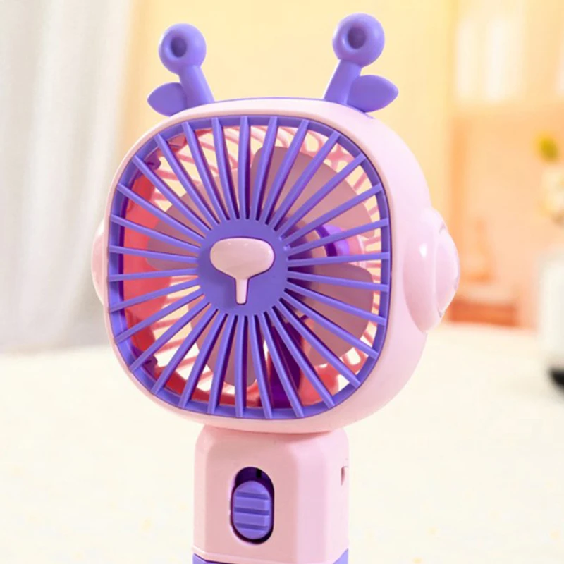 2024 New Handheld Mini Fan Portable USB Charging Convenient Creative Small Fans Catapult Pocket Hand-held Fan Wedding Gift