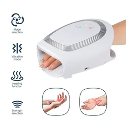 Electric Hand Massager Palm Finger Acupoint Low Frequency Air Pressure Compression Finger Wrist Relax Massage Stress Hand Relief