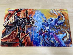 YuGiOh Branded Fusion TCG Mat Mirrorjade the Iceblade Dragon Playmat CCG Trading Card Game Mat tappetino per Mouse in gomma Zone Free Bag