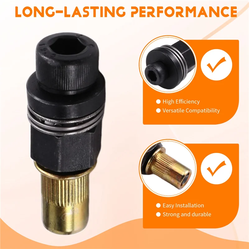 ABHI-strumento per dadi per rivetti a mano Strumento per rivetti a mano Strumento per dadi adattatore per dadi M3 M5 M6 M8 M10 M12 Strumento per rivettatrice