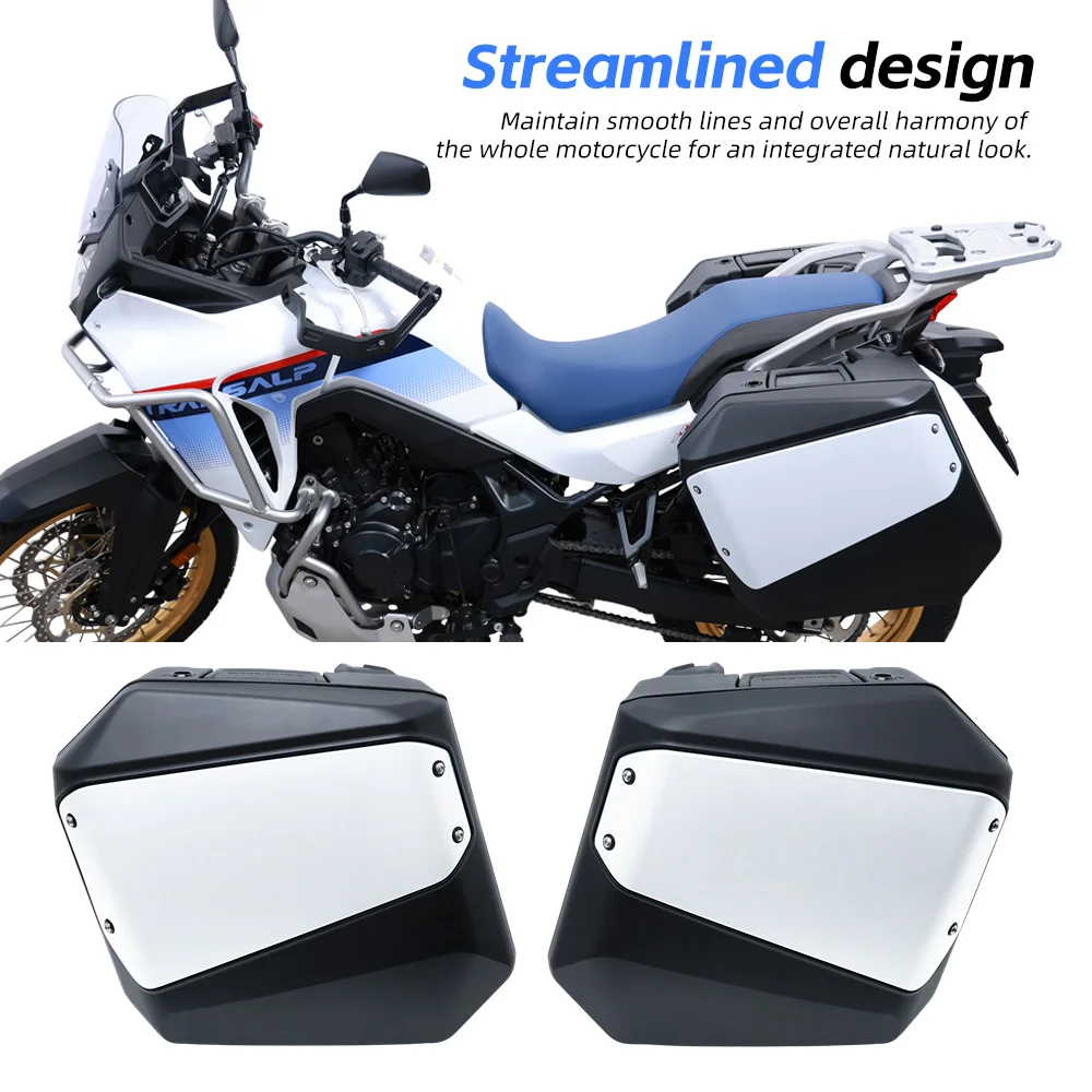 Speedance XL750 side  case easy disassembly design, non-destructive install for city travel and leisure motor touring
