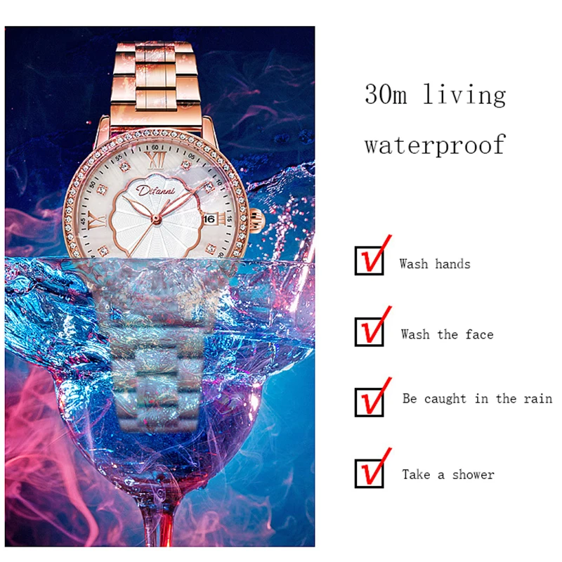 Woman New Watch Mechanical Luxury Ladies Automatic Women\'s Bracelet Watches Female Sport Waterproof Luminous Clock Wristwatch