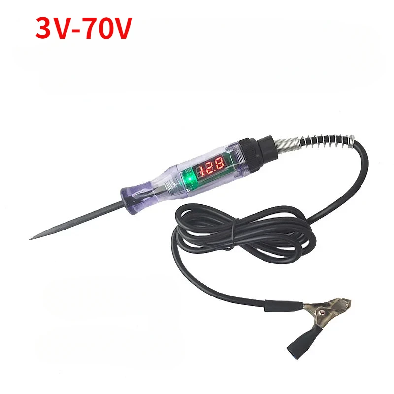 Automobile Digital Display Measuring Pen Wholesale Fault Circuit Maintenance Universal Diagnostic Multi-function LED Screen