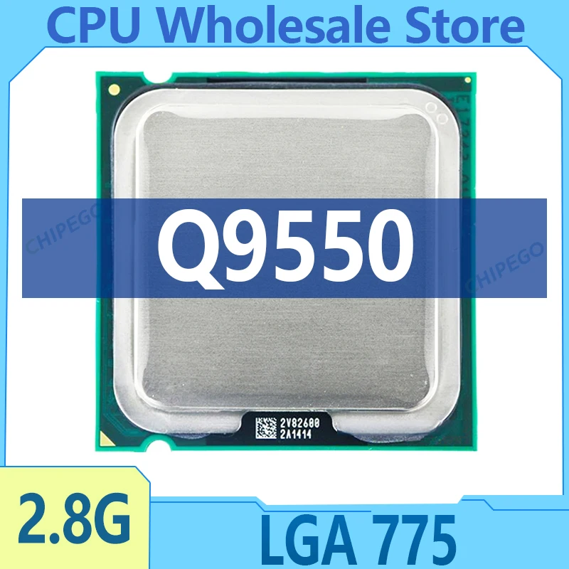 Core 2 Quad Q9550 Q 9550 2.8 GHz Used Quad-Core Quad-Thread CPU Processor Batch 12M 95W LGA 775