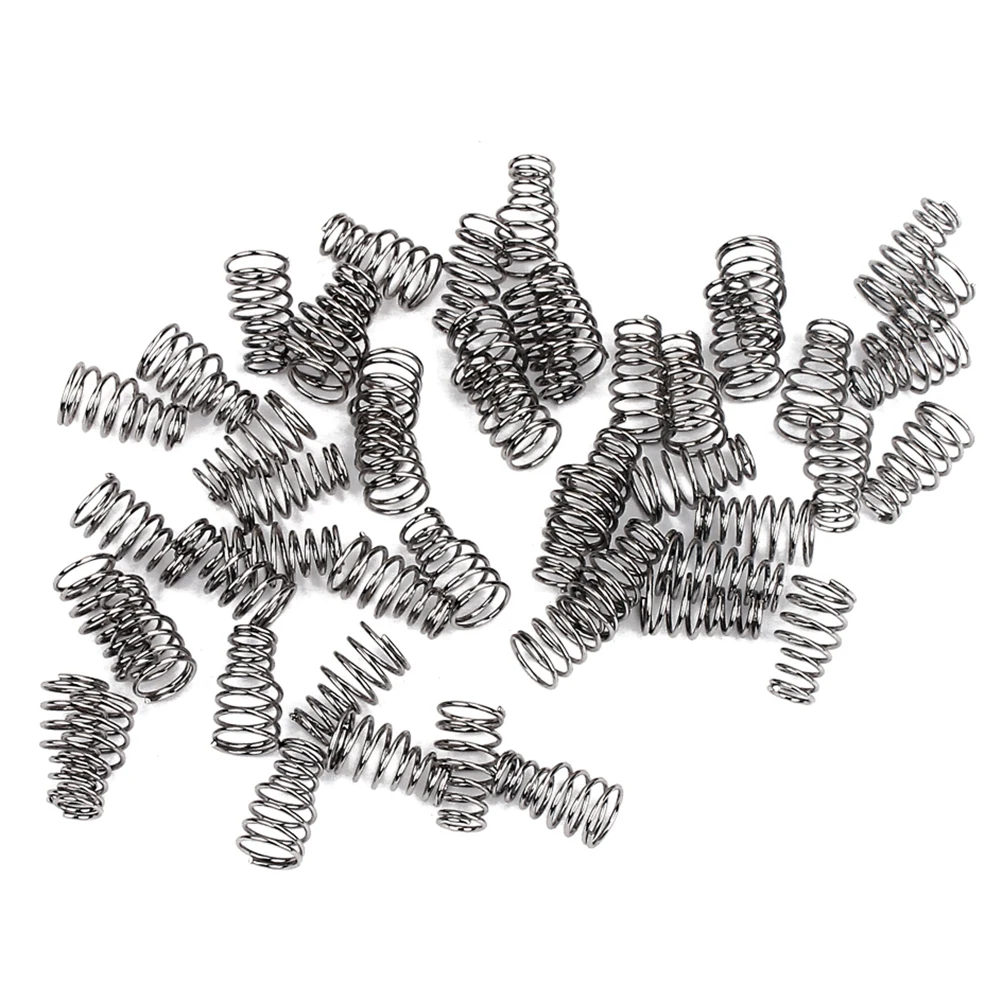 

50 Pcs Spring Coil Tension Round Guitar Pickup Tremolo Bass Accessories Humbucker