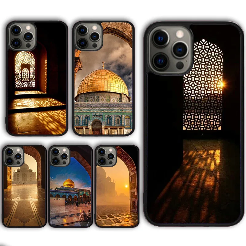 Mecca Imam Ali Islamic Shia Holy Phone Case for iPhone 16 15 SE2020 13 14 11 12 Mini Pro Max 6 7 8 Plus  coque fundas Shell