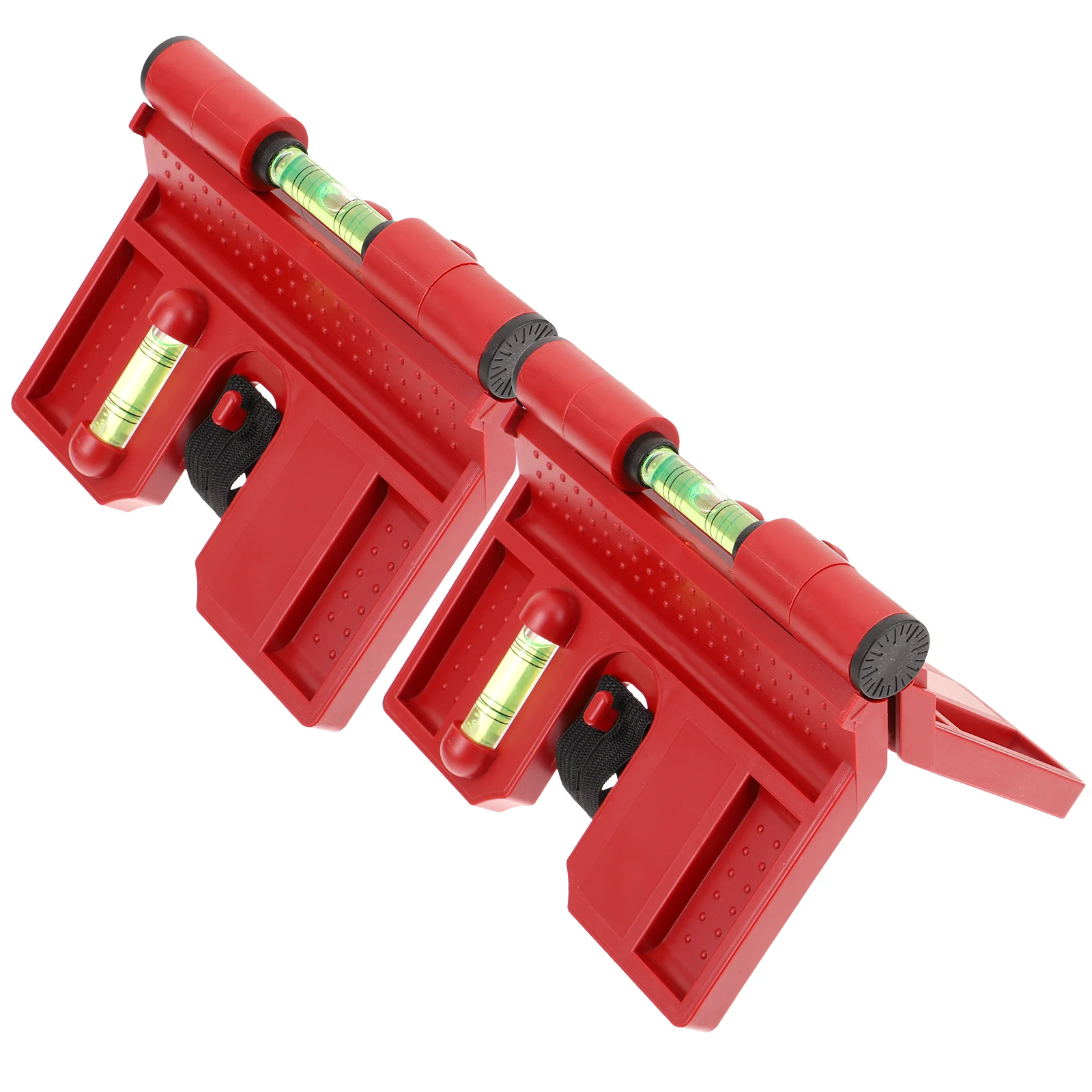 

2pcs Folding Angle Meter Level Tube Facing Tool Levels ABS Durable Practical Small Efficient