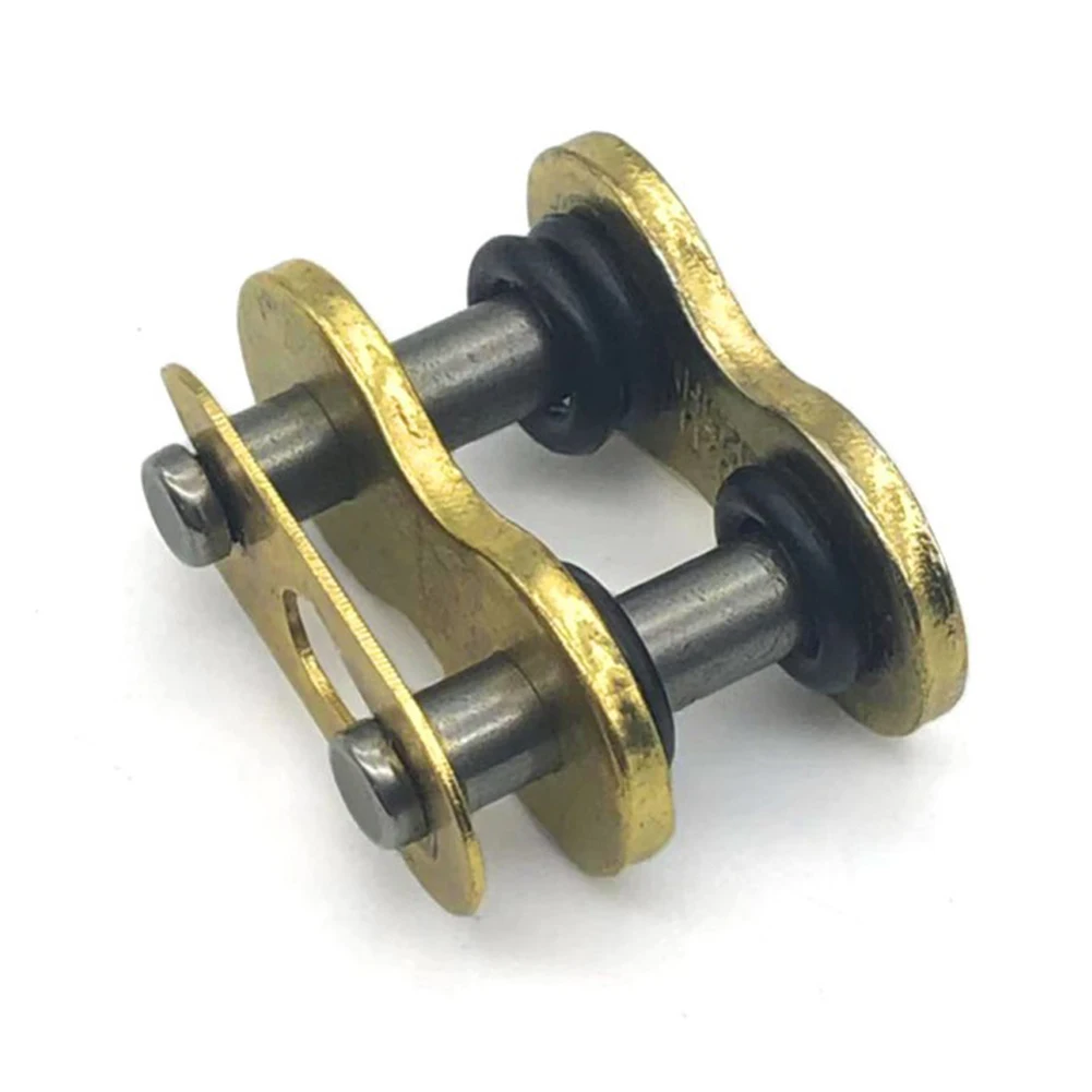 Stainless Steel Chain Master Links 4 Pieces with Oil Seal ORing Fits 428 520 525 530 Chains for Multiple Vehicles