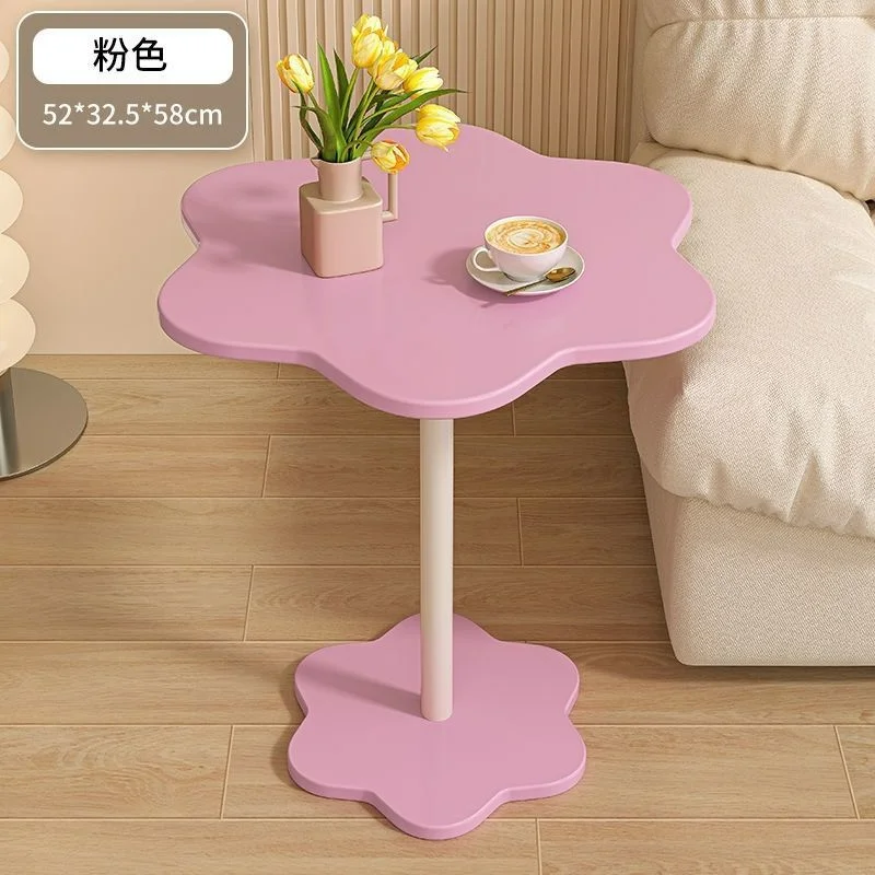 Simple Modern Sofa Side Tables Cloud Shape Small Tea Table Living Room Minimalism Table Coffee Tables Mesas Bedside Mesas Pink