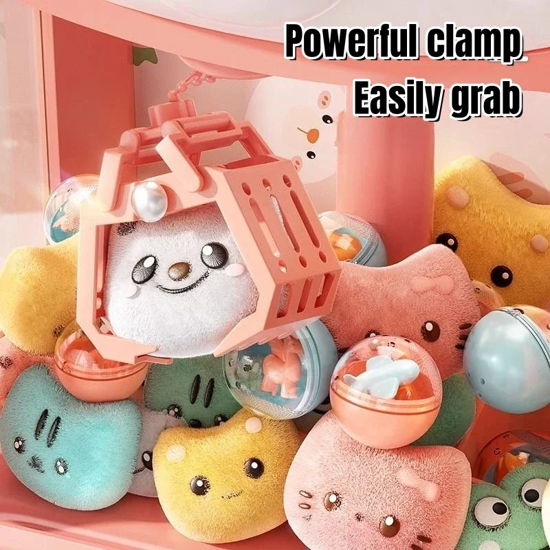 Children Doll Vending Machine Toys DIY Gashapon Plush Prizes Vending Mini Claw Doll Machines Birthday Christmas Gifts for Kids