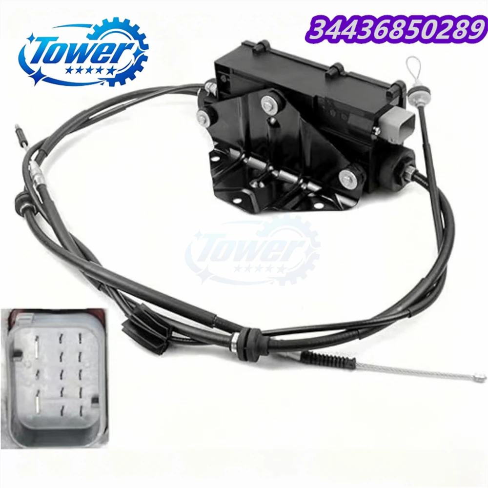 ZOOMKEY Parking Brake Actuator With Control Unit Fits For 34436850289 BMW E70 X5 E71 E72 X6