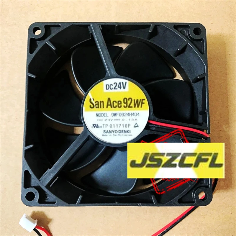 

1PC FOR Sanyo 9WF0924H404 DC 24V 0.13A 92x92x25mm 2-Wire Cooling Fan
