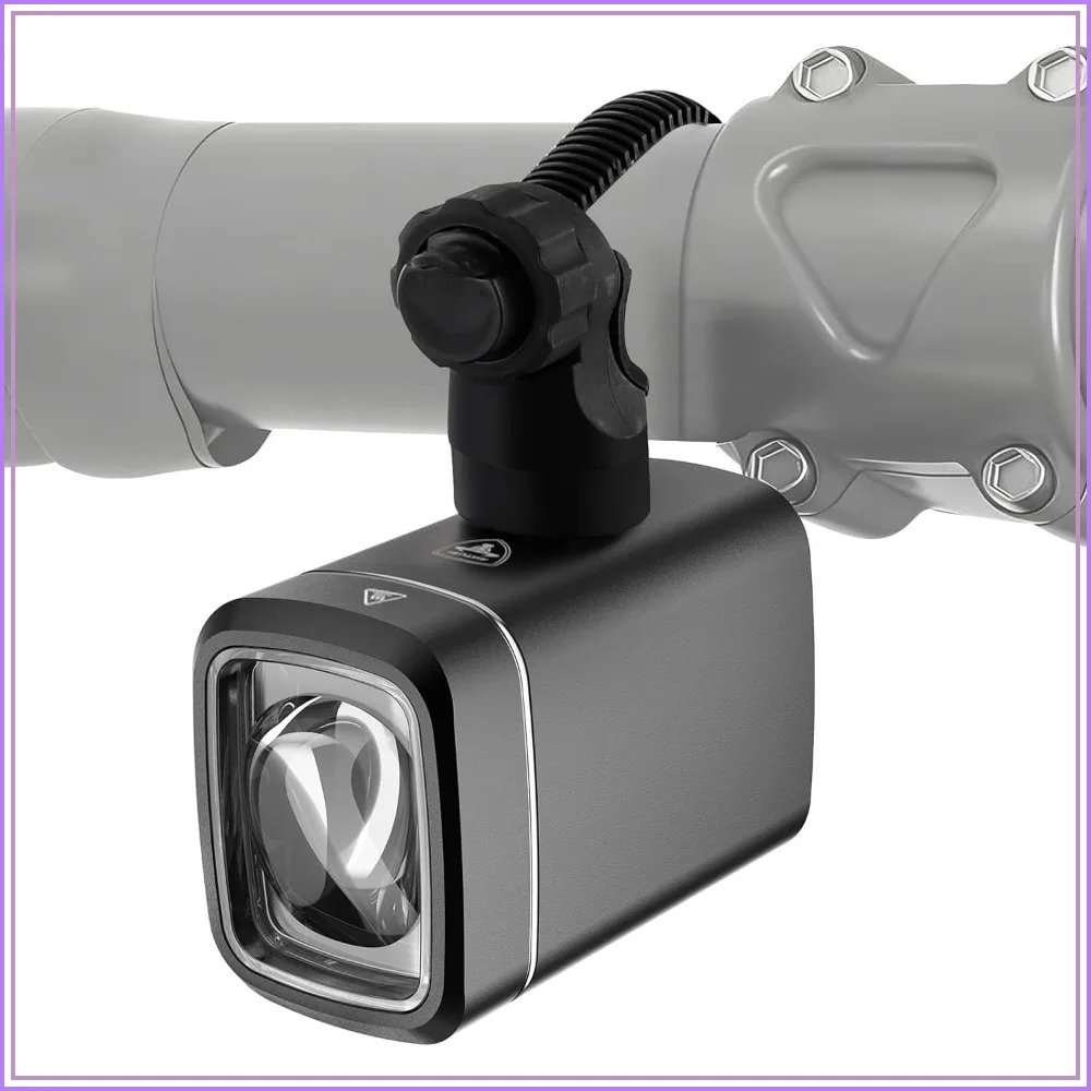 

Smart LED Bike Light 1000 Lux, Auto On/Off, Sensor, 2800mAh USB-C, IPX7, for Night Riding
