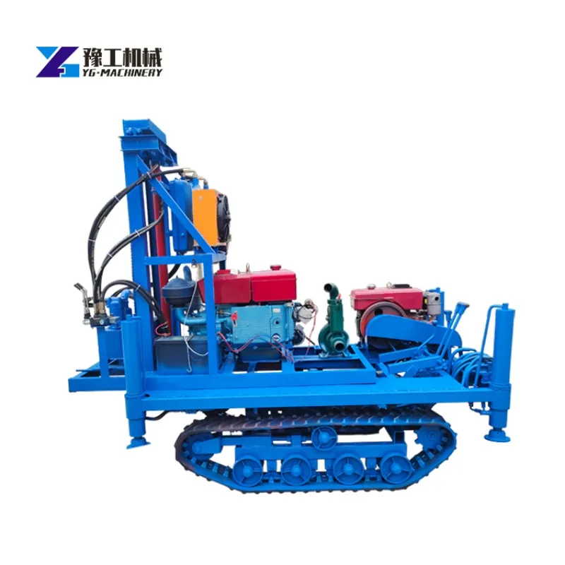 Customized 350m Water Well Drilling Rig Truck Mounted Diesel Hydraulic Artesian Borehole Machine for Underground Water Source