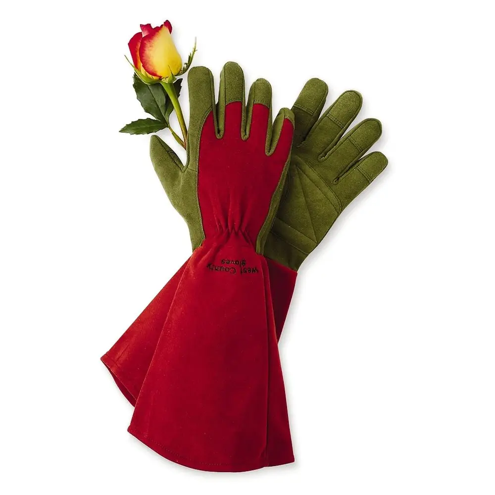

Защитные перчатки Chester 054R S Gauntlet Rose, размер S, цвет рубиновый, садовые перчатки с эластичной манжетой, усиленными пальцами и ладонью.