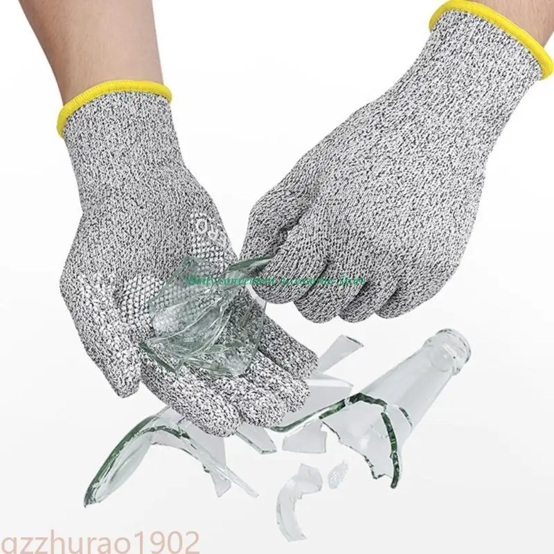 절단 방지 장갑 5등급 보호 기능 유연한 기계 세탁 가능 편안함과 민첩성 보호 장갑