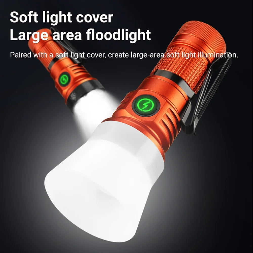 Mini Multifunctional Strong Light 7Led White/Red/Green/Blue/365nm UV Flashlight Rechargeable Hiking Lamp Magnet Work Torch X78