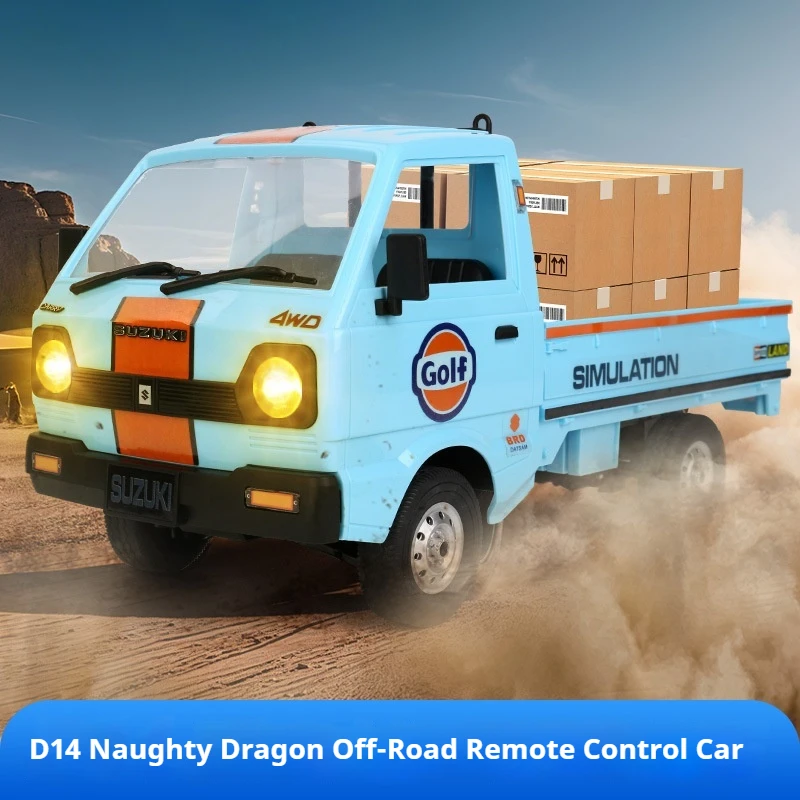 

WPL D14 Rc Car 1/10 For Suzuki Remote Control Drift Off-Road Vehicle Full Proportion 2.4G Car Model Toy Birthday Gift ﻿