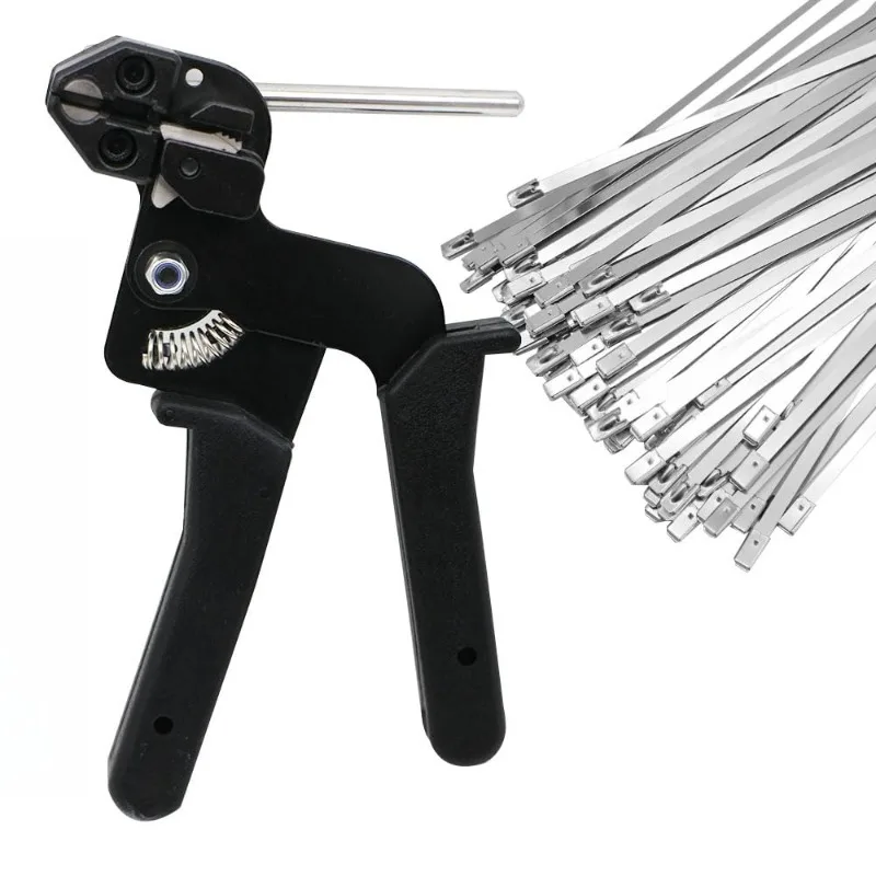 

Для наружного крепления заборов, труб, фиксатора кабеля, металлическая стяжка, автоматическое натяжение, плоскогубцы для кабельных стяжек, инструмент для крепления