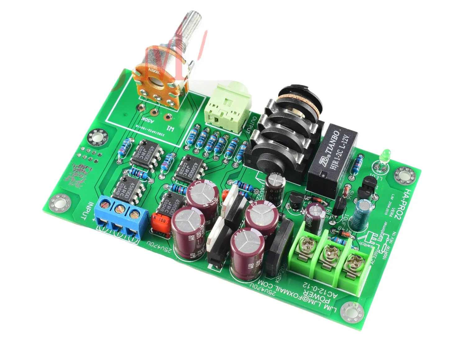 

Усилитель для наушников класса монитора HA-PRO2 Профессиональный усилитель со сверхмалым уровнем шума и низким уровнем искажений