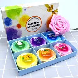 Shower Steamer Bath Salt Ball Aromatherapy Shower Tablets Bath Salt Tablets Bathroom Dried Flower Salt Bath Tablets