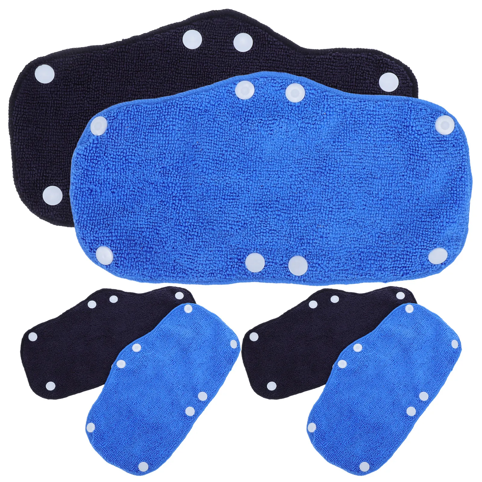 6Pcs Hard Hat Sweatband Liner Reusable Washable Sweatproof Comfort Pad Clipon Easy Attach Hardhat Sweat Bands for Intense Work