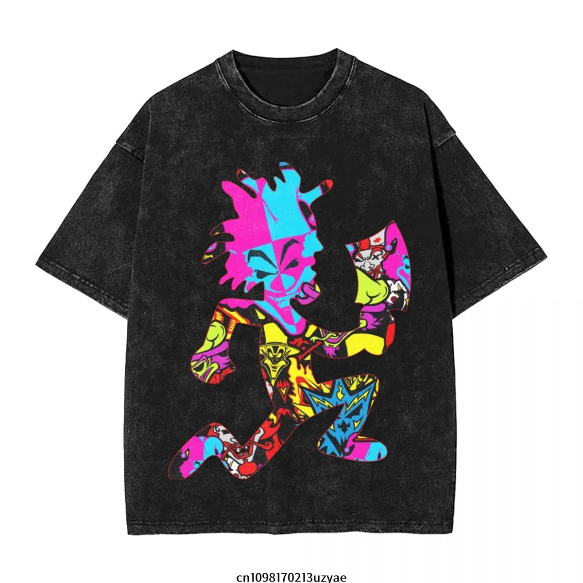 

ICP Hatchetman Hatchet Мужская винтажная хлопковая футболка с коротким рукавом Летняя футболка в стиле хип-хоп