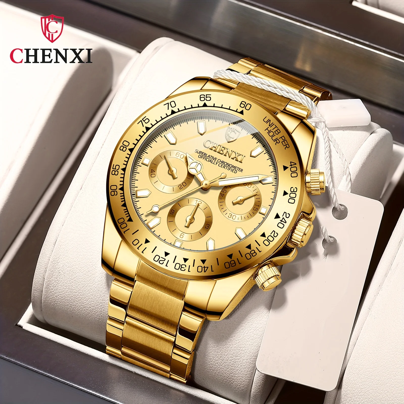 

European and American Style Genuine Diver's Watch for Men, Suitable for Male Students in Middle and High School, Fashionable, Business-Like, Stylish, College Style Quartz Watch for Men