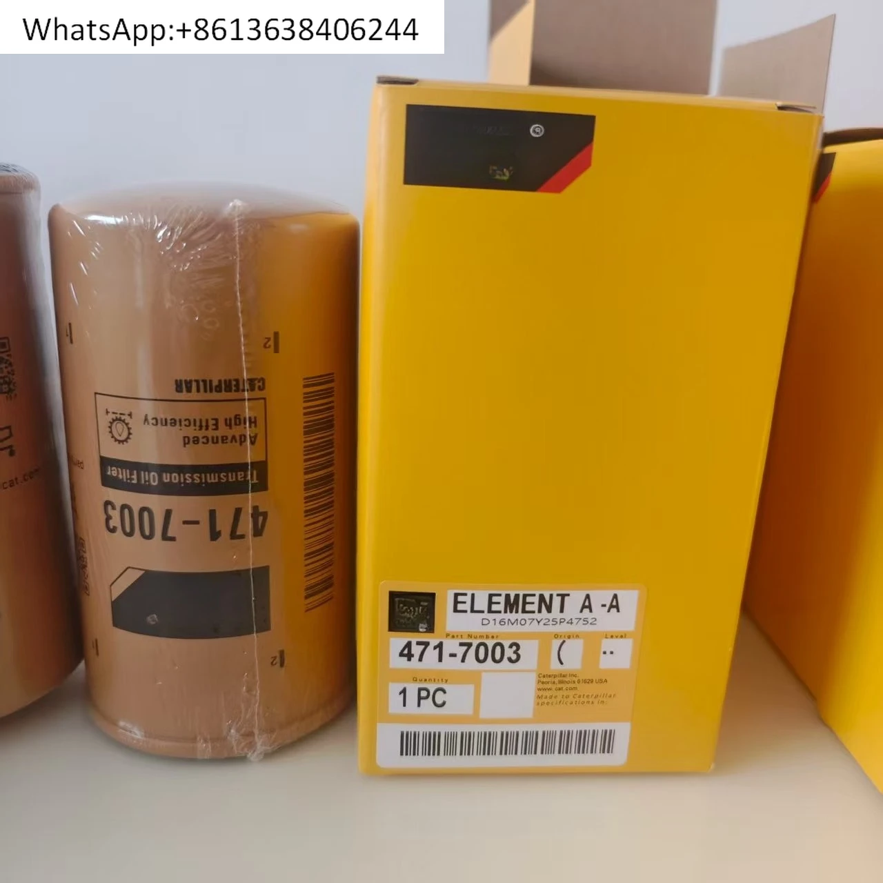 

471-7003 Элемент масляного фильтрации заменяет роторную масляную фильтрацию экскаватора.