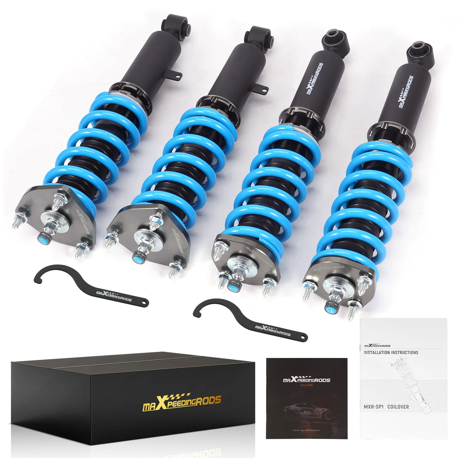 

MaXpeedingrods T6 Adjustable Coilover Shocks For Lexus GS300 GS400 GS430 98-05