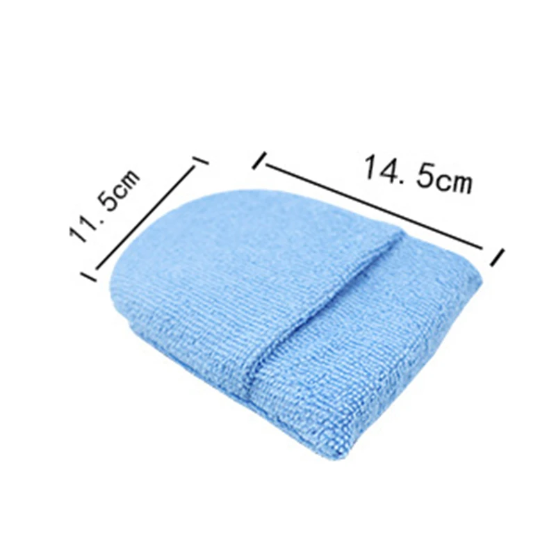 1/10pcs Car Wax Applicator Mitts Microfiber Waxing Polish Pad Sponge Auto Soft Wax Polishing Foam Applicator Car Cleaning Mitts