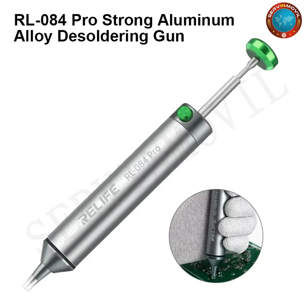 

RELIFE RL-084 Pro Присоска для распайки из алюминиевого сплава Автоматический отскок Простая работа с одной рукой Инструмент для точечной сварки и ремонта