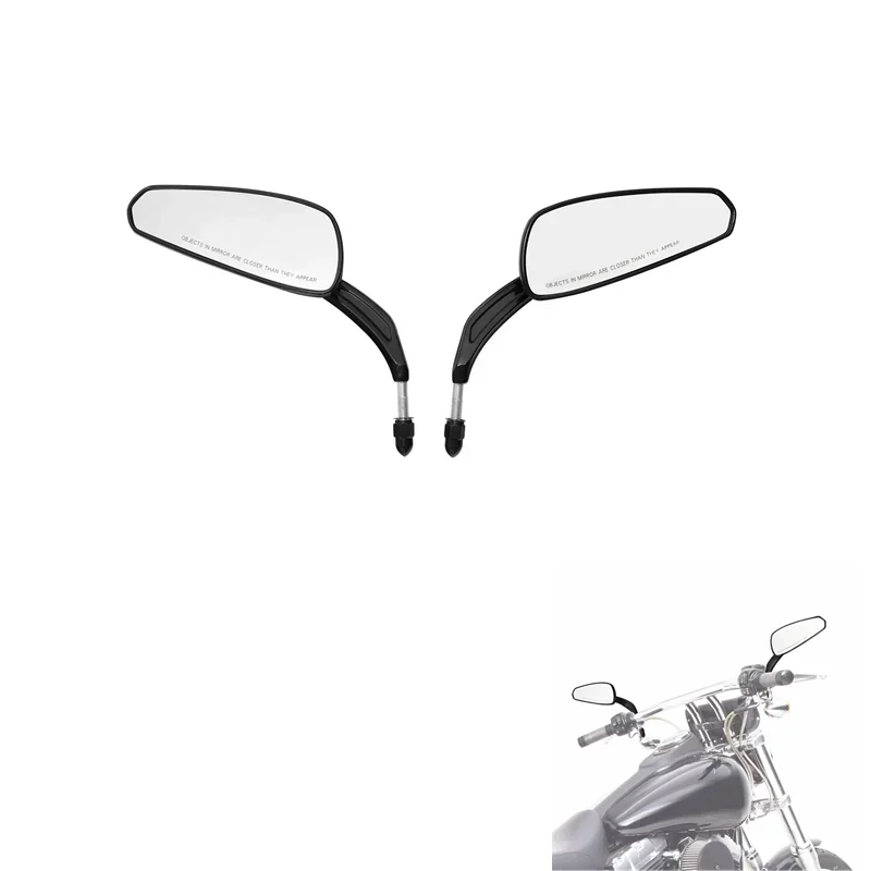 

Motorcycle Mirrors For Harley Touring Street Electra Glide Road King Sportster Softail Dyna Heritage Classic FLSTC 1982-later