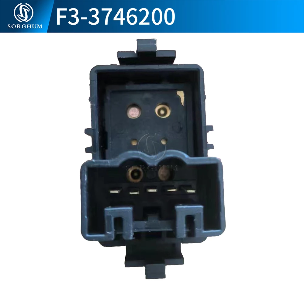 SORGHUM F3- 3746200   Bouton de verre arrière de commutateur de fenêtre électrique côté passager pour BYD F3 G3 F3R L3 accessoires de voiture F3- 3746101