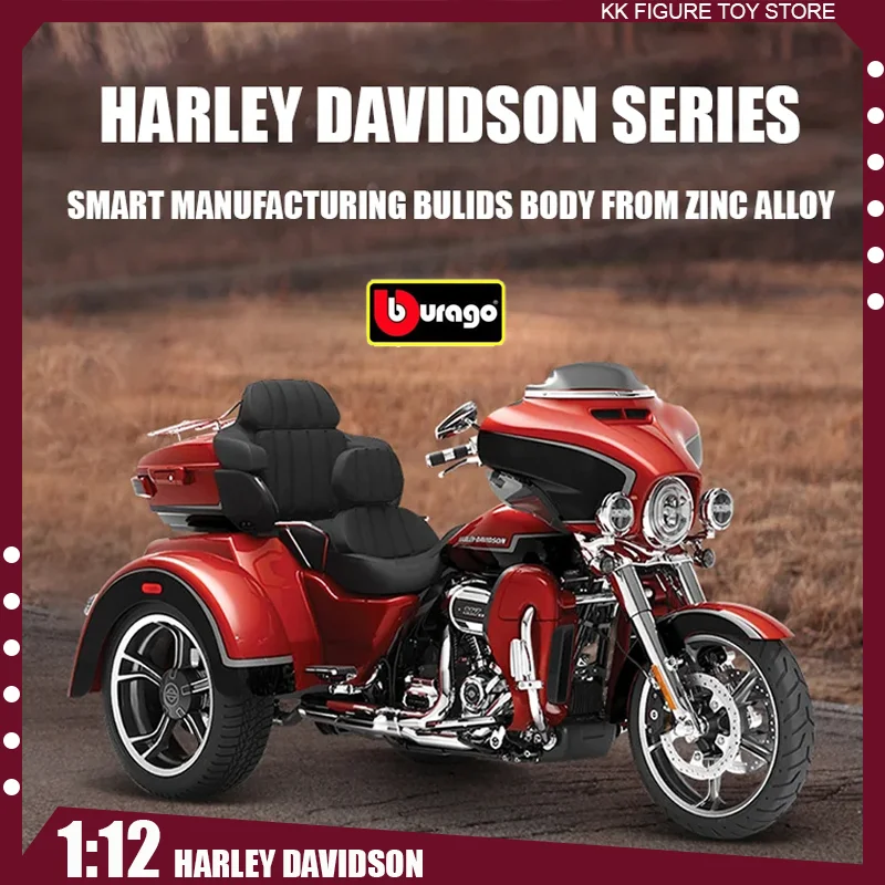 

Original Maisto 1:12 Harley Davidson H-D Motorcycle Diecast Model Edition Motorbike Alloy Luxury Vehicle Collection Kid Toy Gift